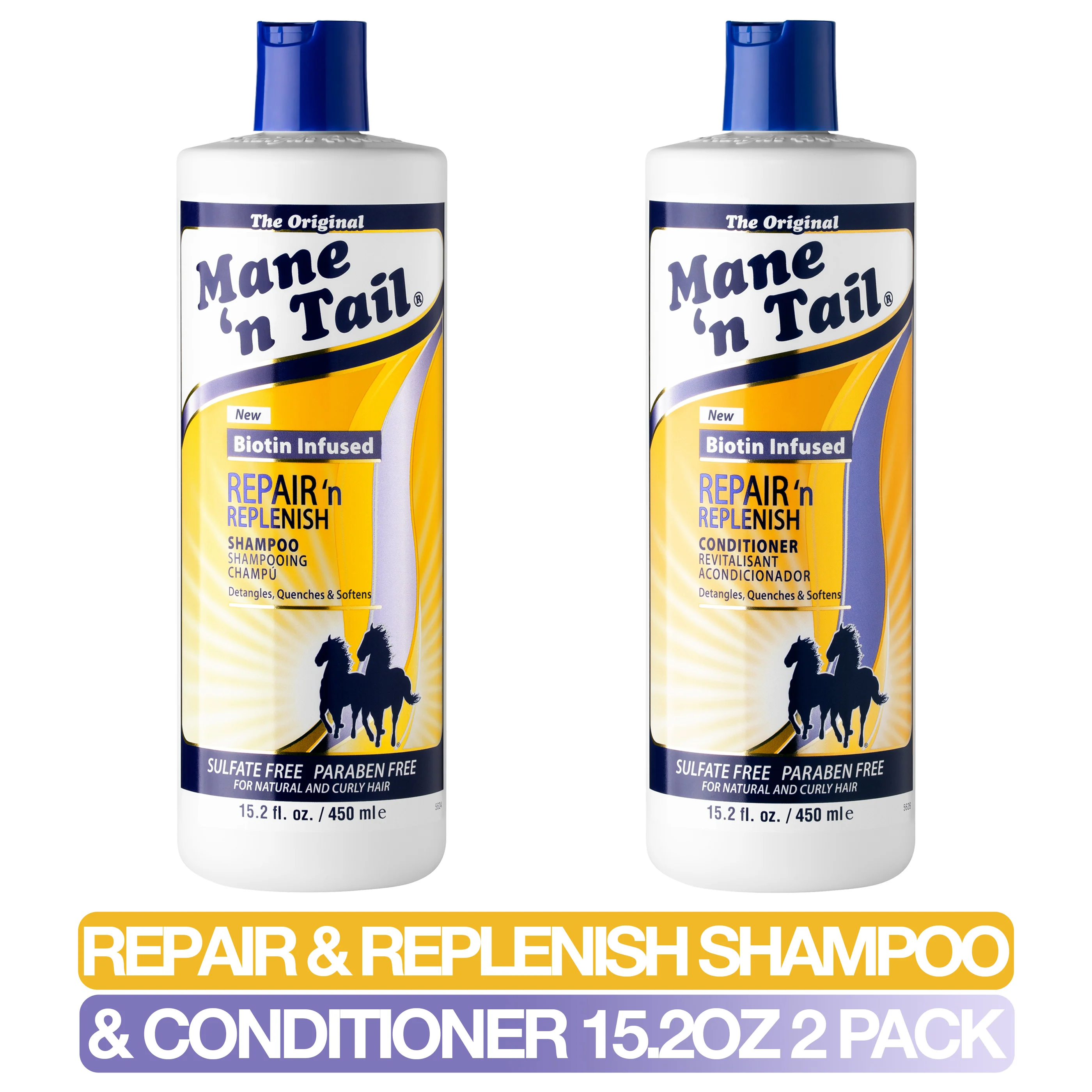 Repair 'n Replenish Shampoo & Conditioner (2-Pack) - Image 7